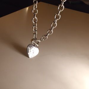 Heart chain necklace
